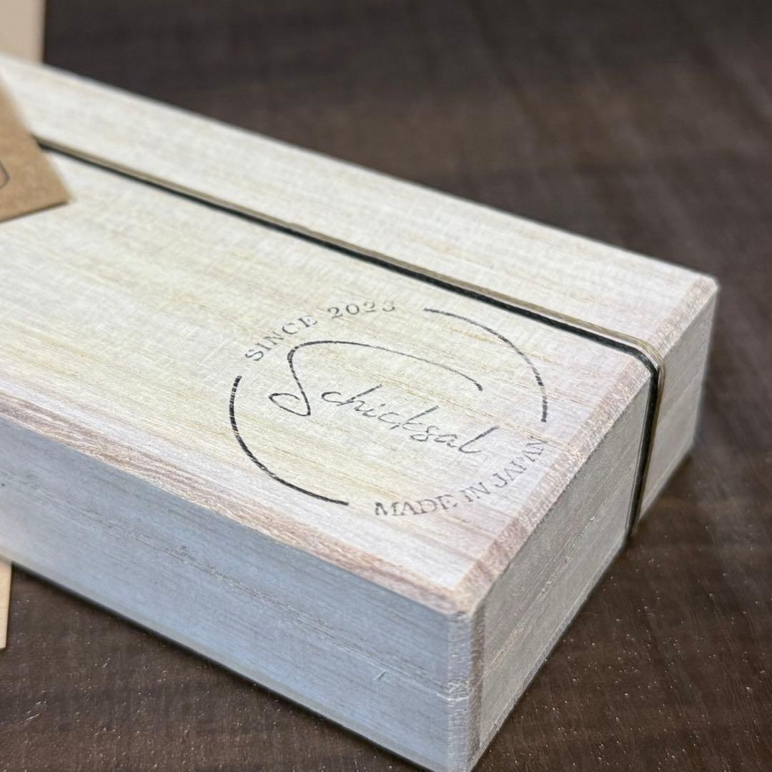 ★バレンタイン限定★ ワインレッド シックザール 革軸ペン 節目模様 0.5mm