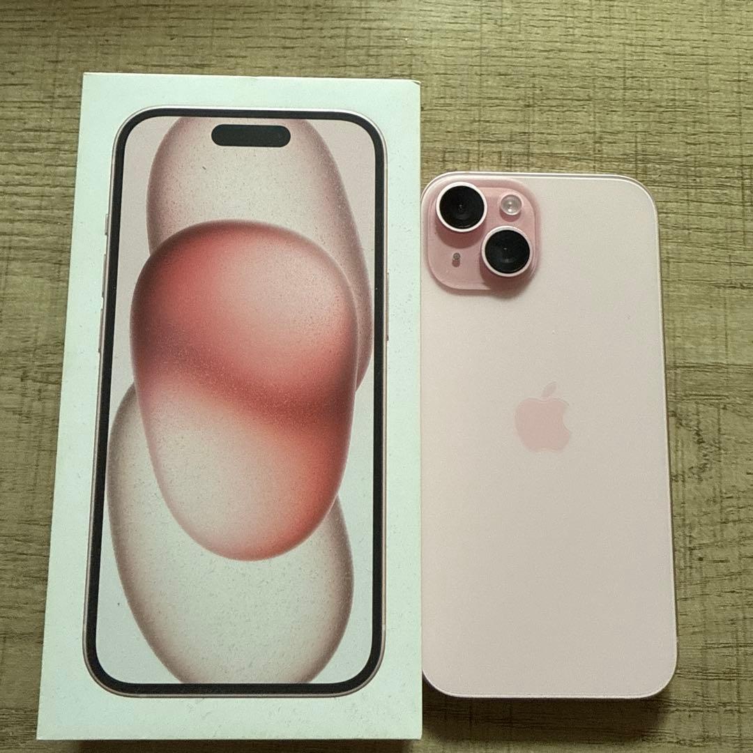 iPhone15 ピンク 256GB SIMフリー