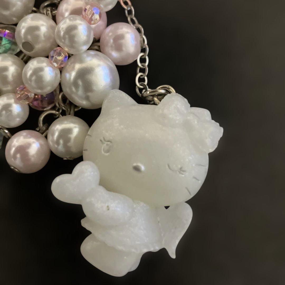 小悪魔　天使　キティ　ストラップ　キーホルダー