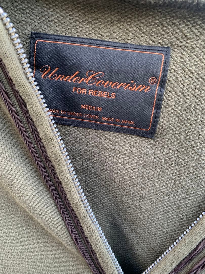 UNDERCOVER but beautiful ダブルジップパーカー M