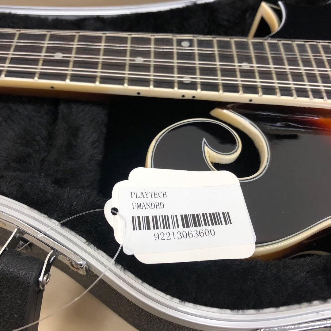 PLAY TECH プレイテック F型 マンドリン ハードケース付き