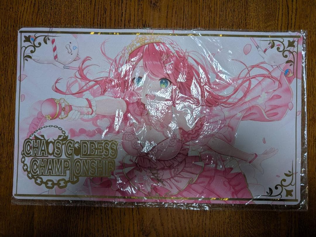 さくらみこ プレイマット 混沌の女神CS 光るみこちプレイマット