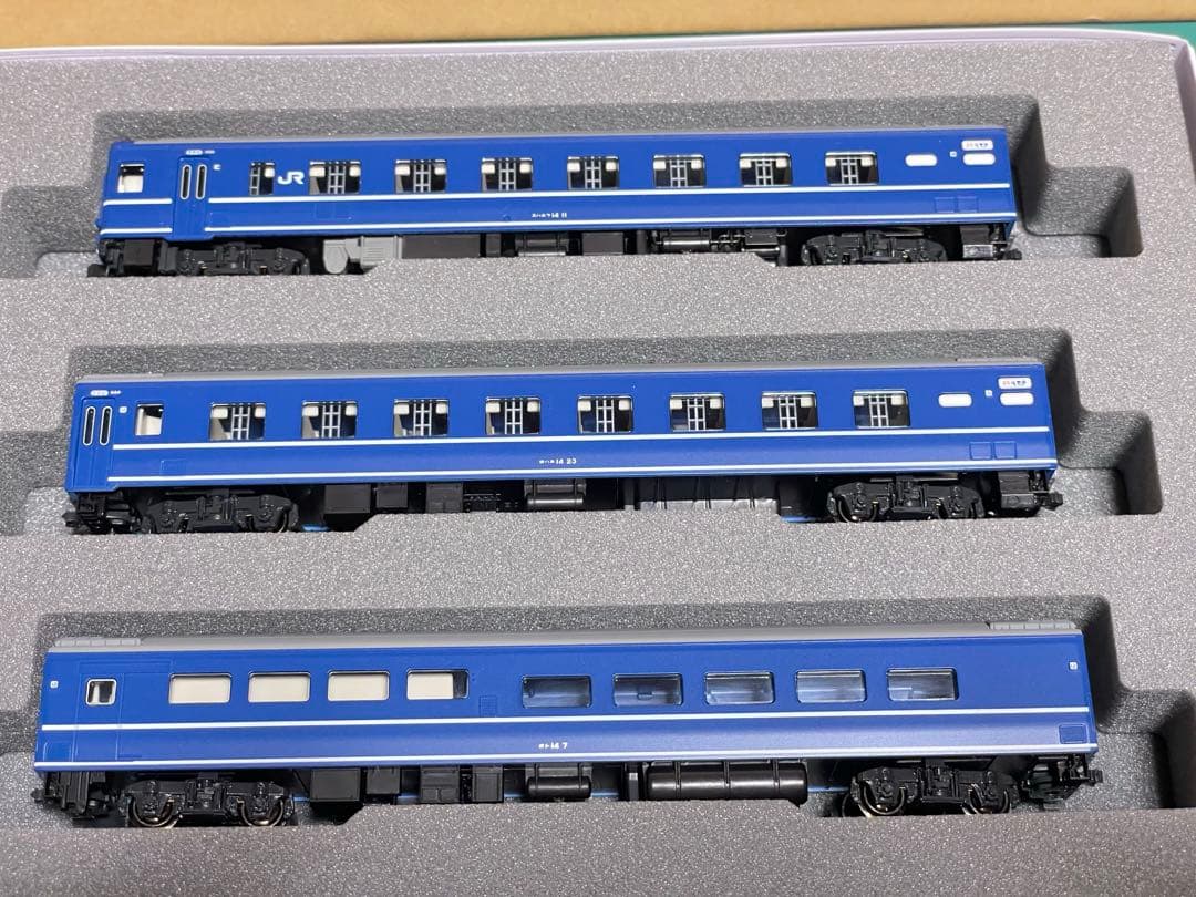 KATO 10-1234 14系寝台特急さくらJR仕様佐世保編成7両セット