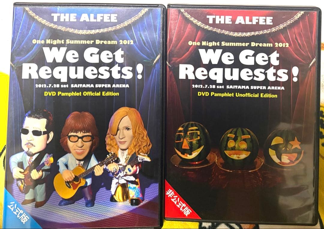 THE ALFEE 2012年 We Get Requests! DVD