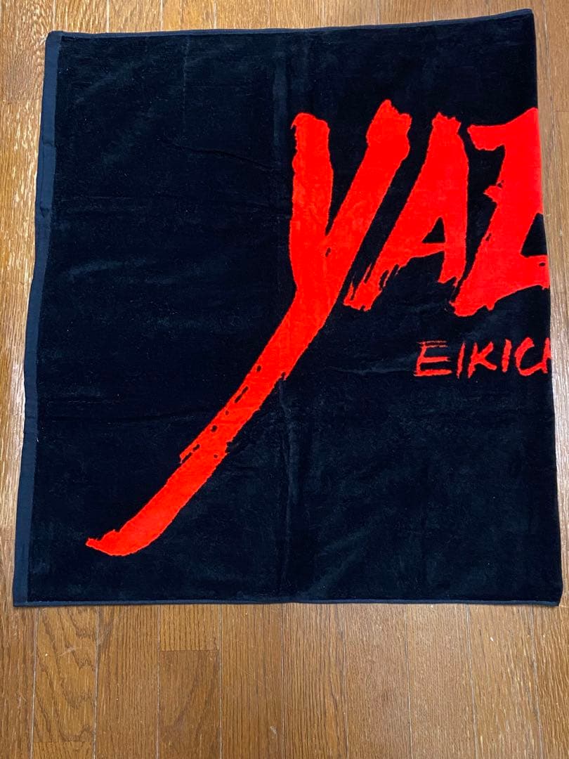 矢沢永吉/スペシャルビーチタオル/88年当時物/白プレゼン/未使用品