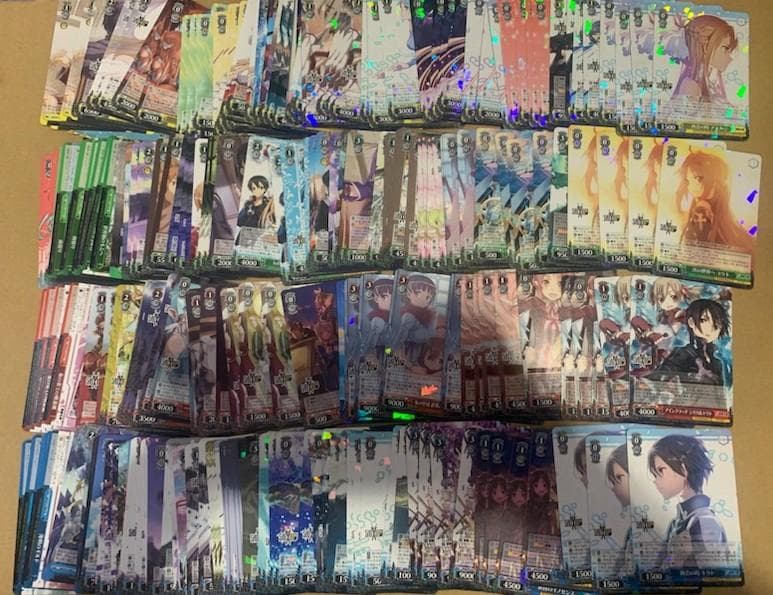 WS SAO10th ソードアートオンライン10周年 優良デッキパーツ 大量