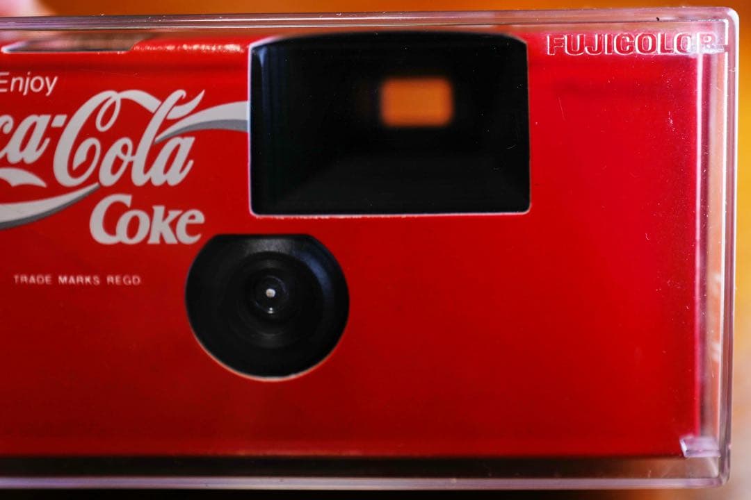 コレクターアイテム】Coca-Cola フジカラー写ルンです。