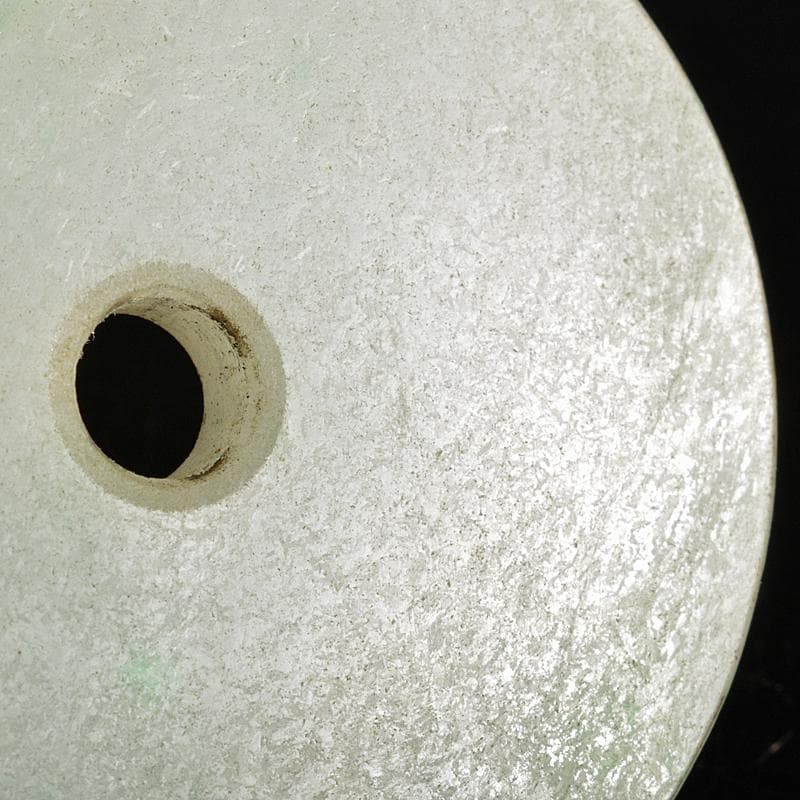 中国 玉石翡翠彫刻 玉器 玉壁 玉飾 玉珮 V R5618 【彫刻/オブジェクト】