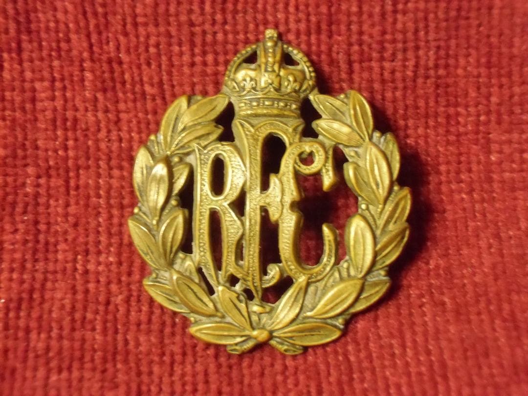 ＧＢイギリス軍/英軍＊１９１２年＊陸軍航空隊帽章（実物）