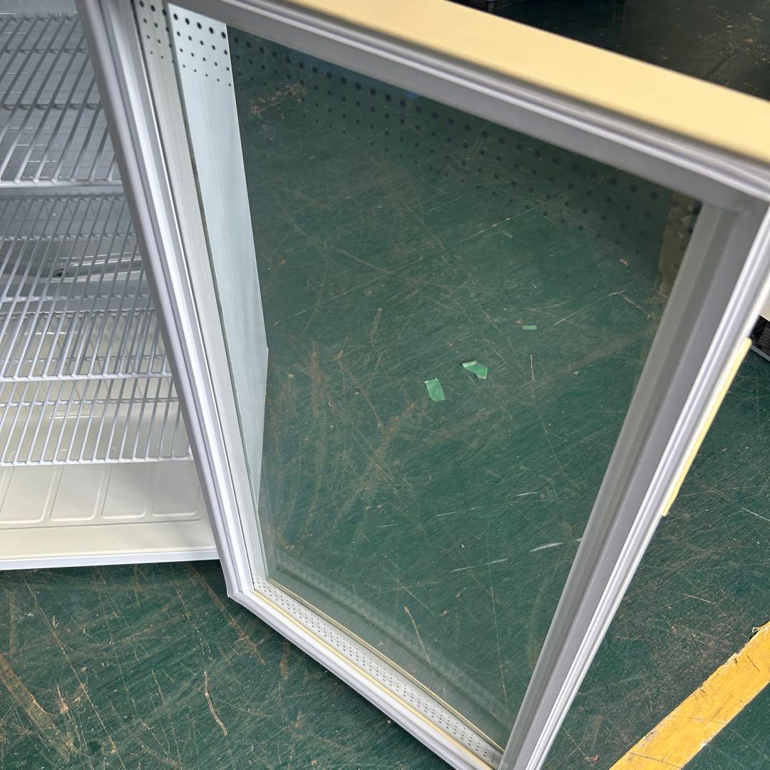 155業務用 冷蔵ショーケース オフィスコンビニ XW-105 左右開き 小型