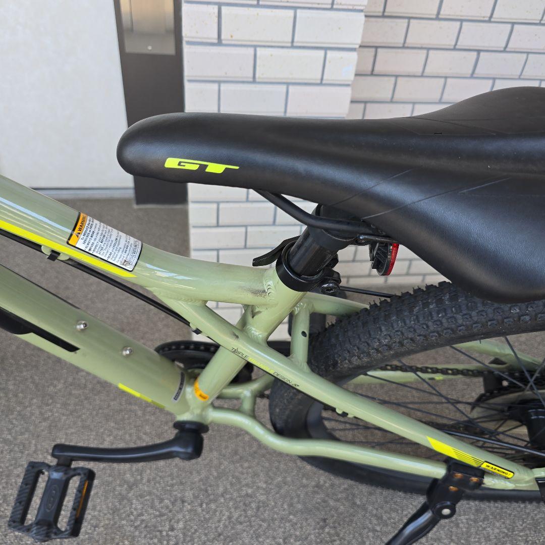 popo様　直接取引　GT マウンテンバイク 26インチ オリーブグリーン