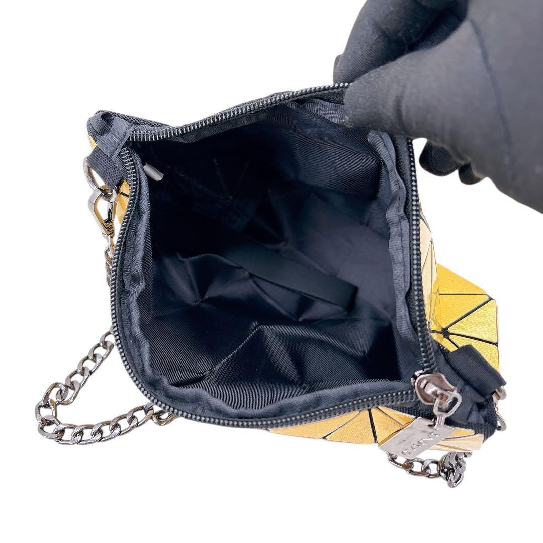 【美品】BAOBAOバオバオ /チェーンミニショルダーバッグ /イッセイミヤケ