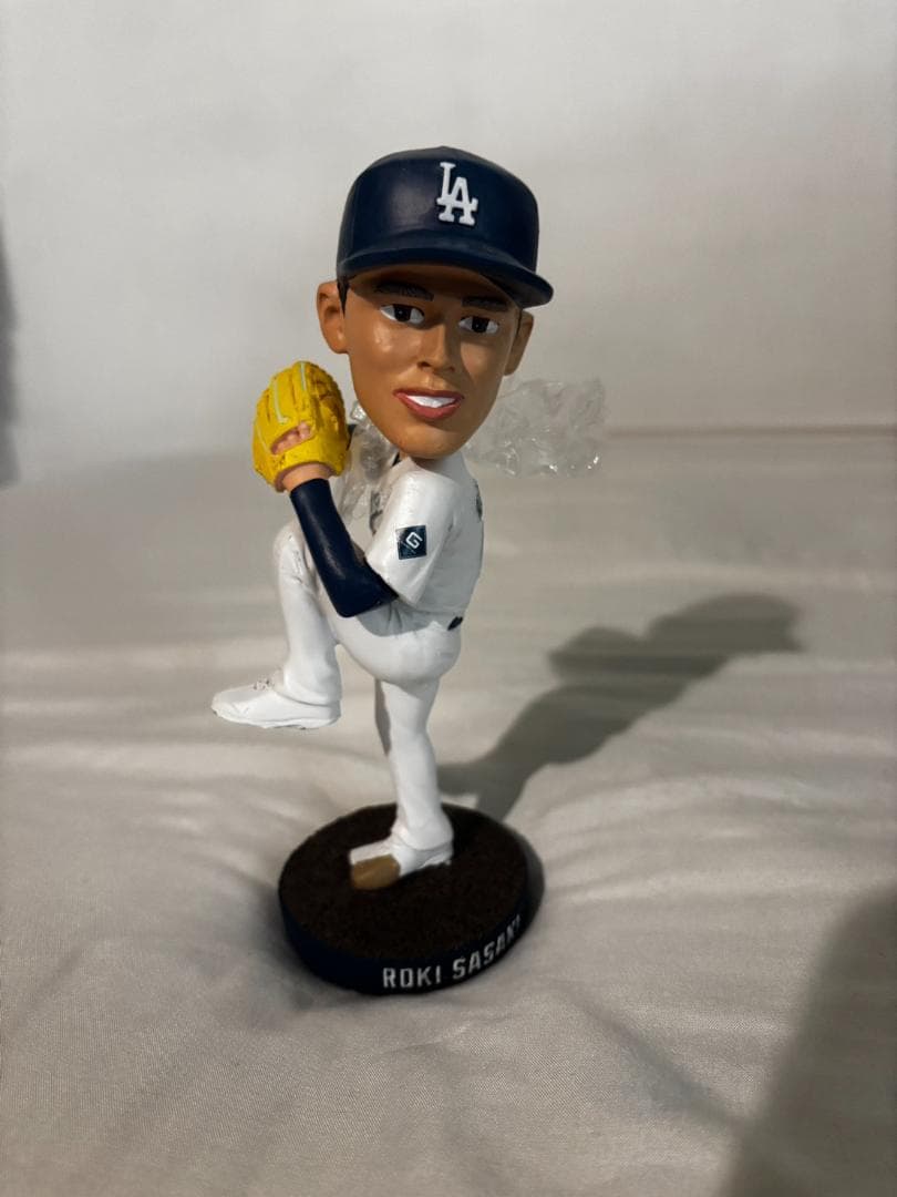 8/4来場者限定 ロサンゼルス ドジャース 佐々木朗希 ボブルヘッド