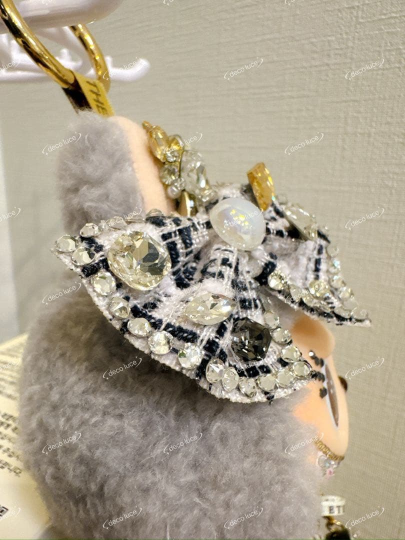 デコレーション ラブブ マカロン セサミ Macaron Sesame Bean