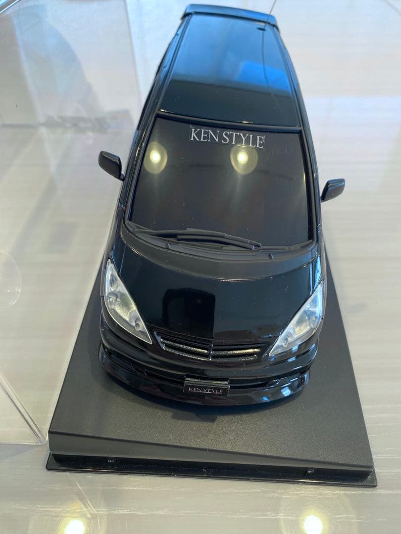 【2台セット】アオシマ アルファード&エスティマ VIP 車高調 ラジコン