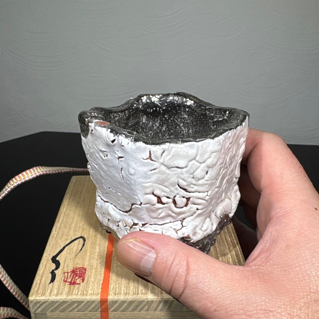 真作 市川透 大きめぐい呑み