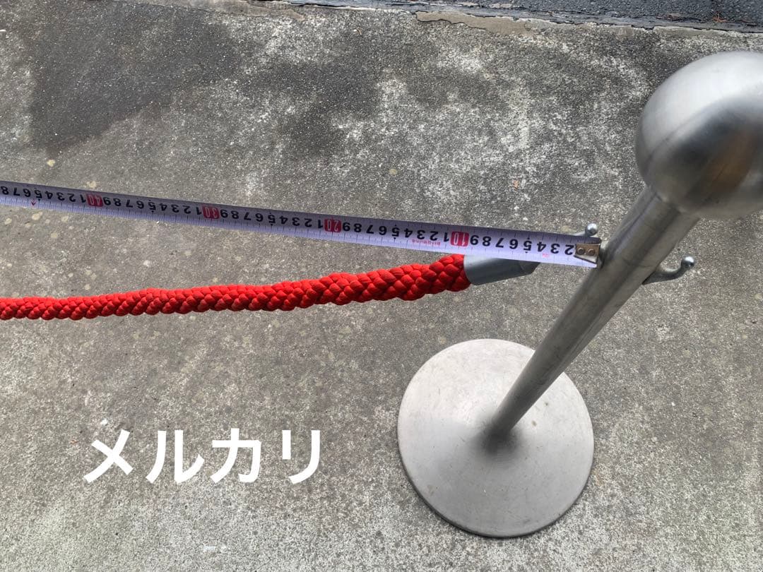 鉄道グッズ　駅開業時使用　ロープパーテーション