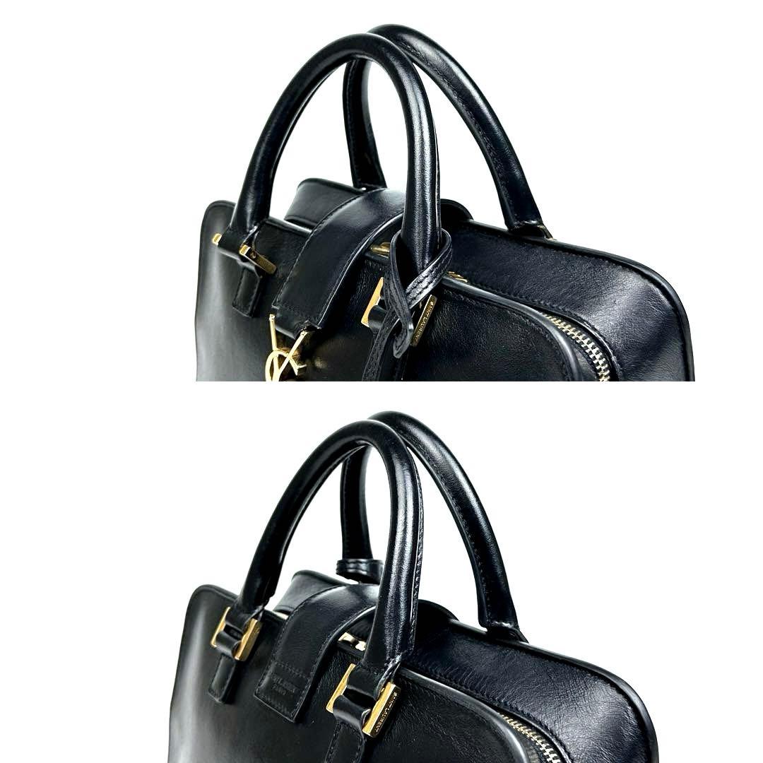 azsaサンローランパリ ベイビーカバス ハンドバッグ YSL