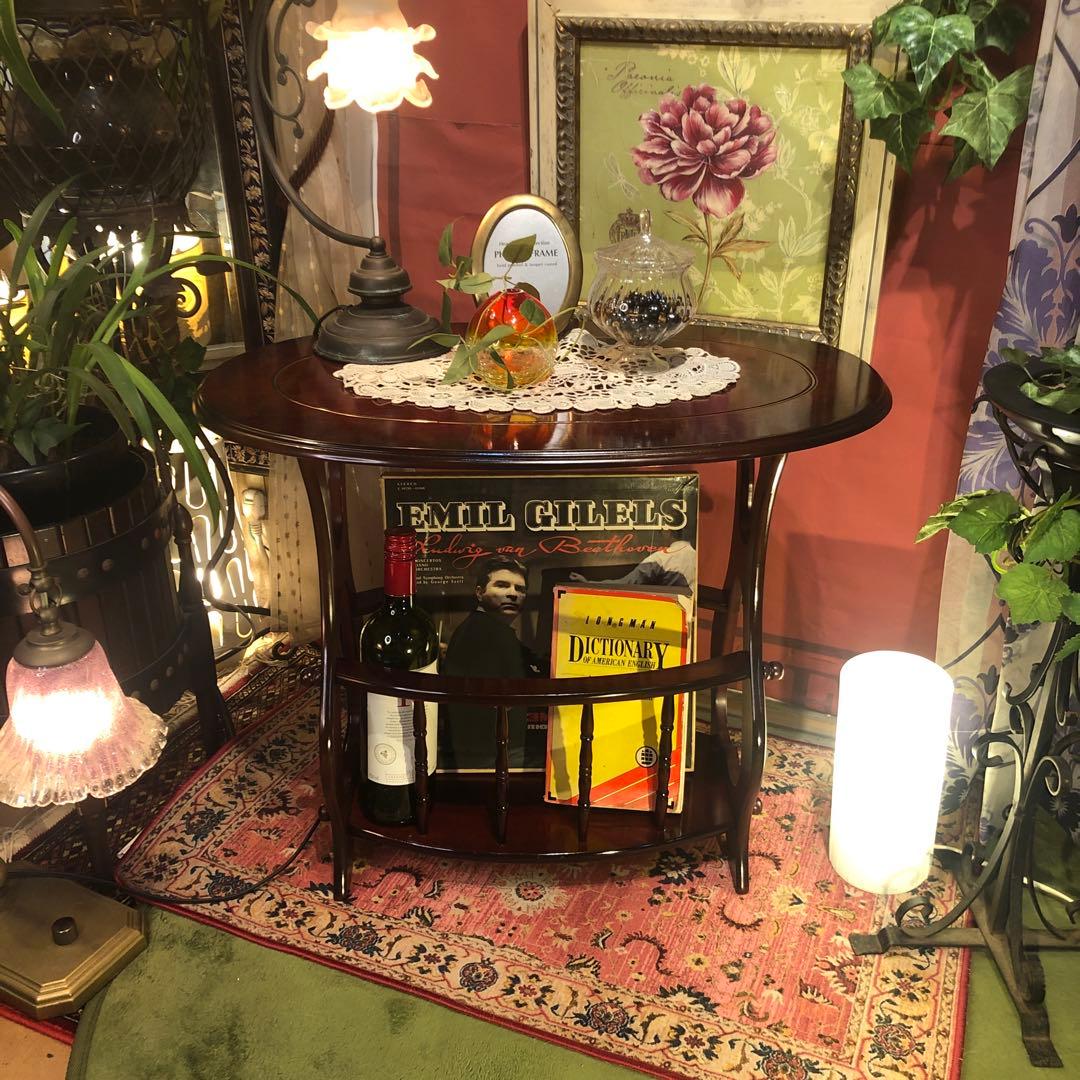 70's ヴィンテージ スピンドルポスト ラック サイドテーブル Sale 70's