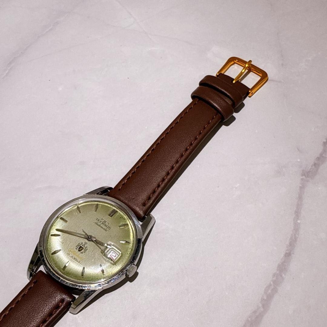 TECHNOS テクノス オートマチック 腕時計 25JEWELS 自動巻き