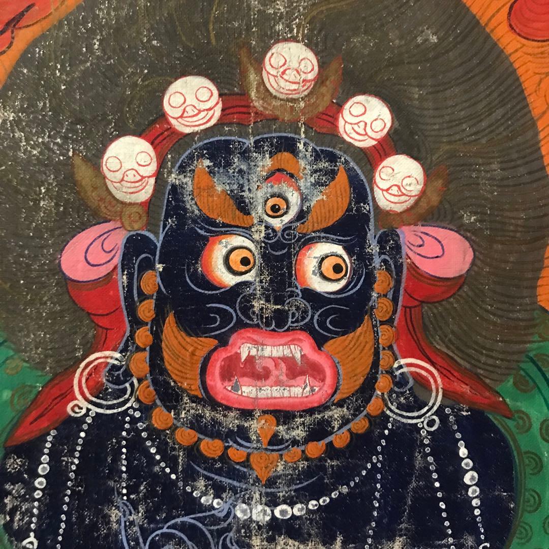 骨董仏画タンカ