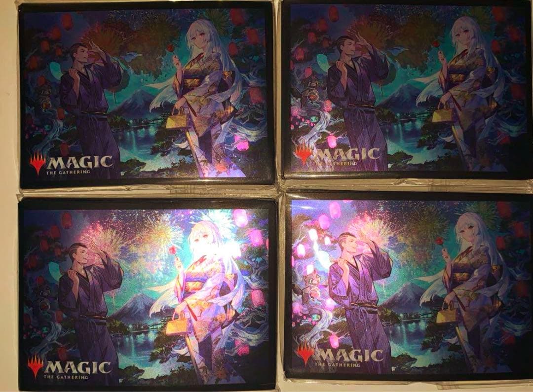 MTG 放浪皇の夏祭りキャンペーン 藤ちょこ先生 スリーブ80枚セット