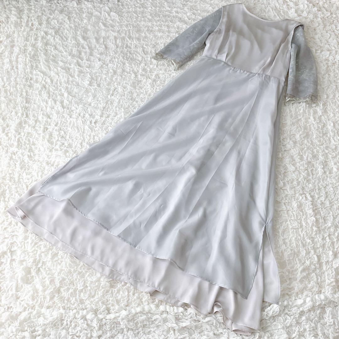 フォルムフォルマ　22SS 新品　チュールラメ刺繍　マザードレス　9号