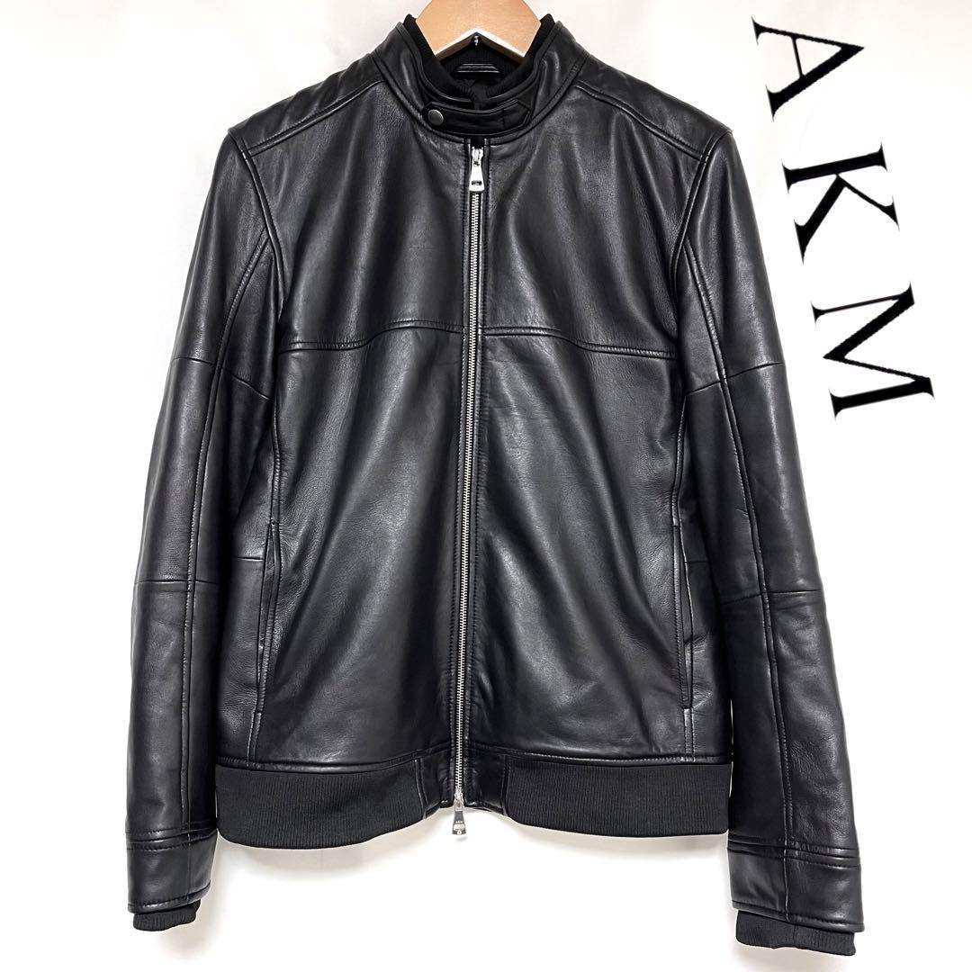 AKM シングルライダース ブラック XL