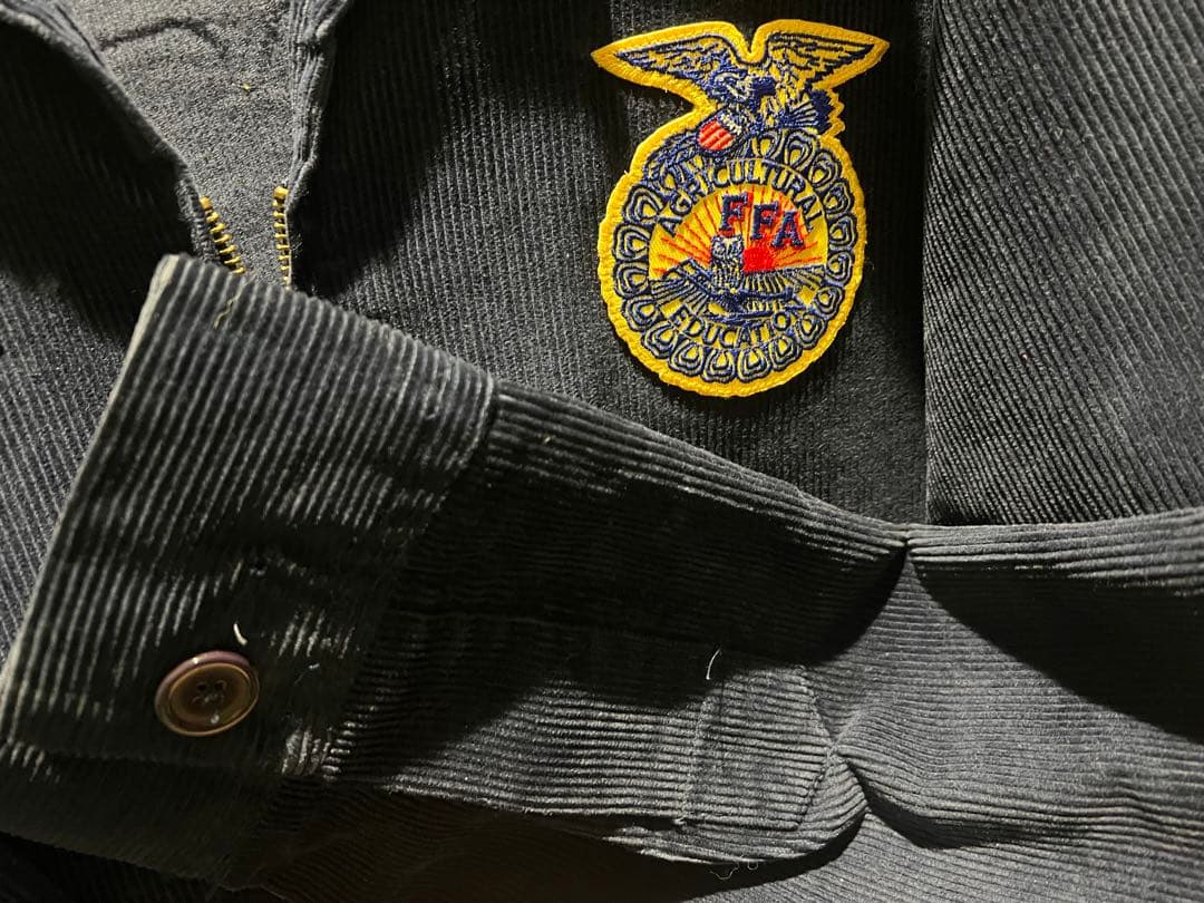 FFAコーデュロイジャケット 個人名刺繍入り　美品