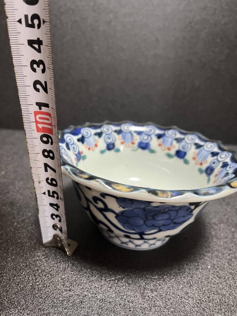 ■　古伊万里 　藍九谷様式　鉢　皿　深皿　■