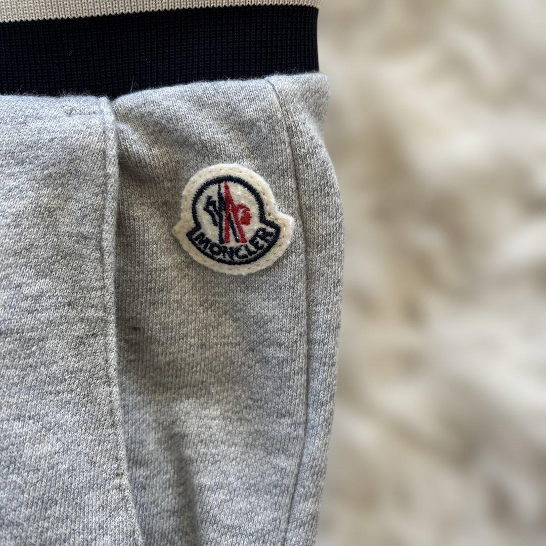 モンクレール　セットアップ　スウェット　正規品　パーカー　パンツ　グレー