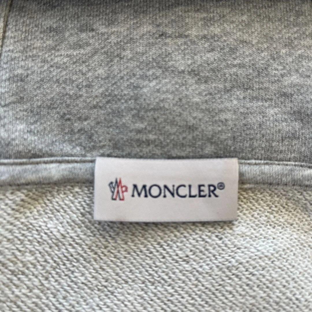 モンクレール　セットアップ　スウェット　正規品　パーカー　パンツ　グレー