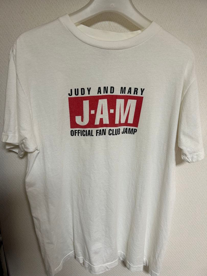 未開封】JUDYANDMARYファンクラブJAMP限定Tシャツ白Lサイズ未開封