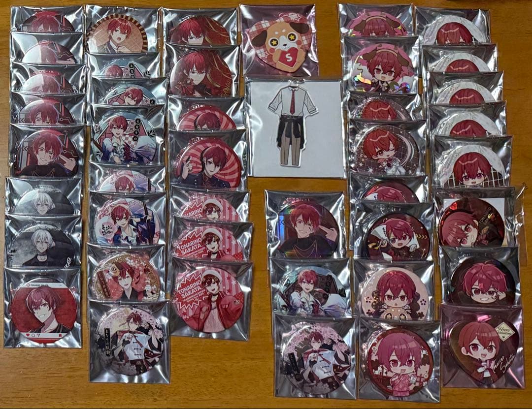 となりの坂田。 缶バッジ 衣装キーホルダー