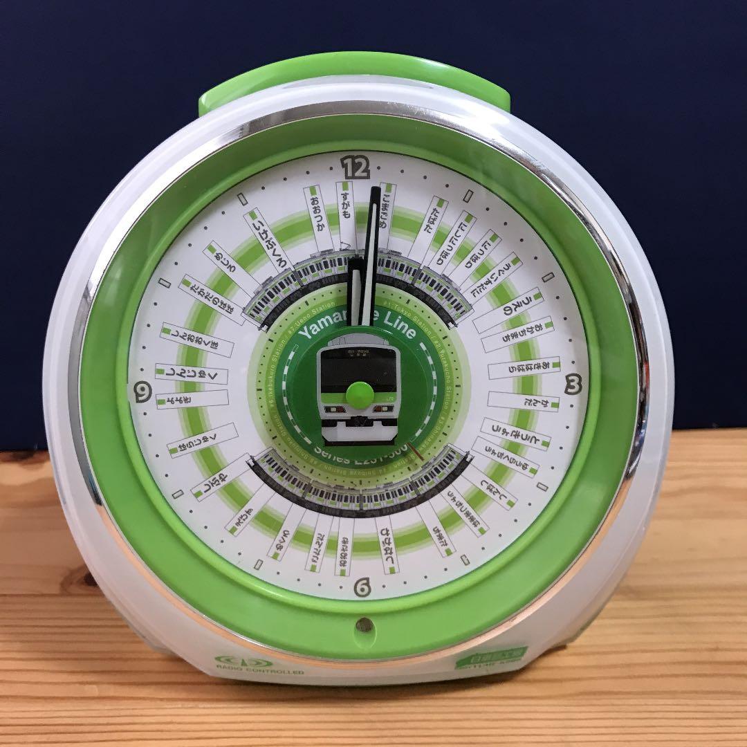 日車夢工房 山手線駅メロ 目覚まし時計 鉄道グッズ 購入 電波時計