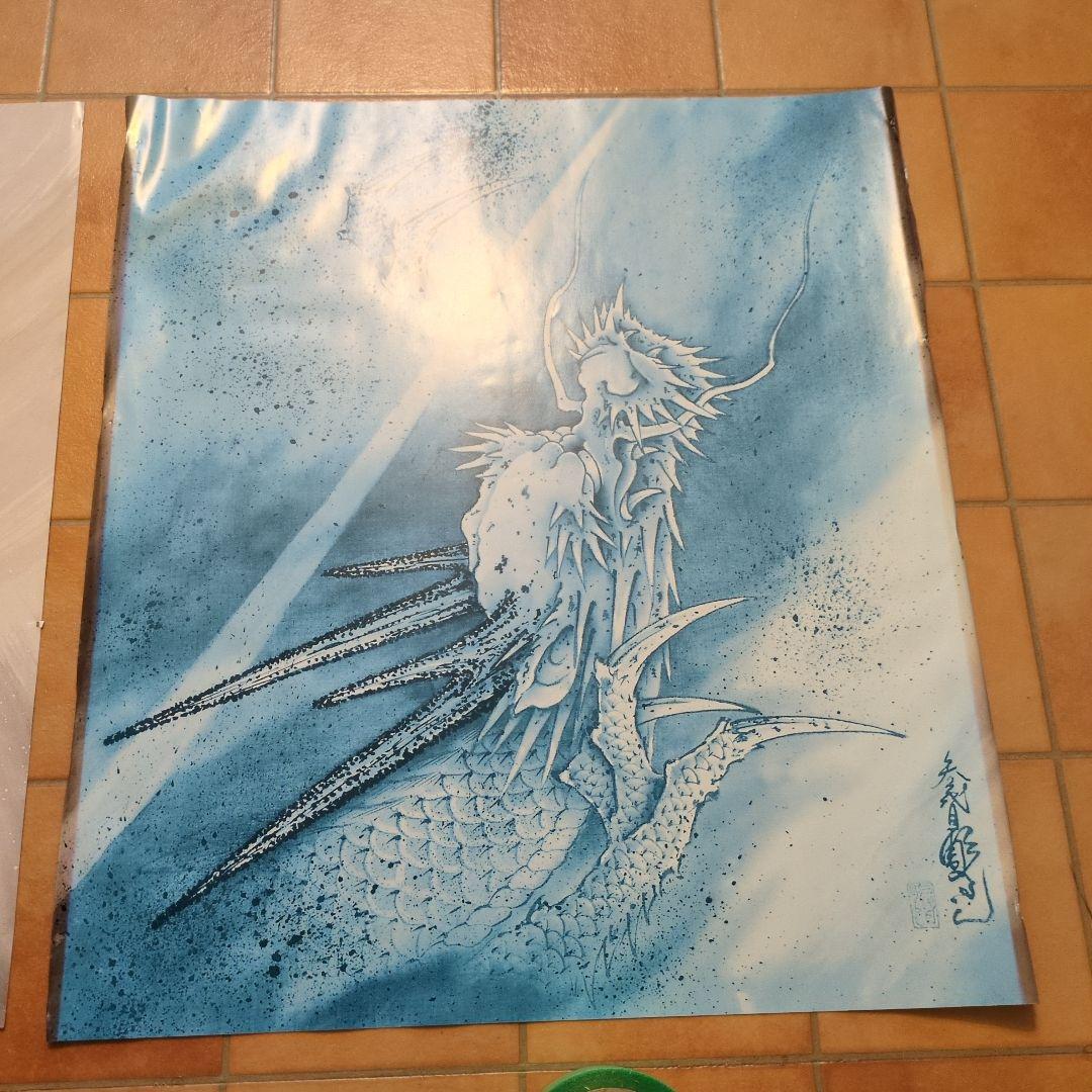 もと様専用 3代目彫よしポスター4枚セット 説明欄お読み