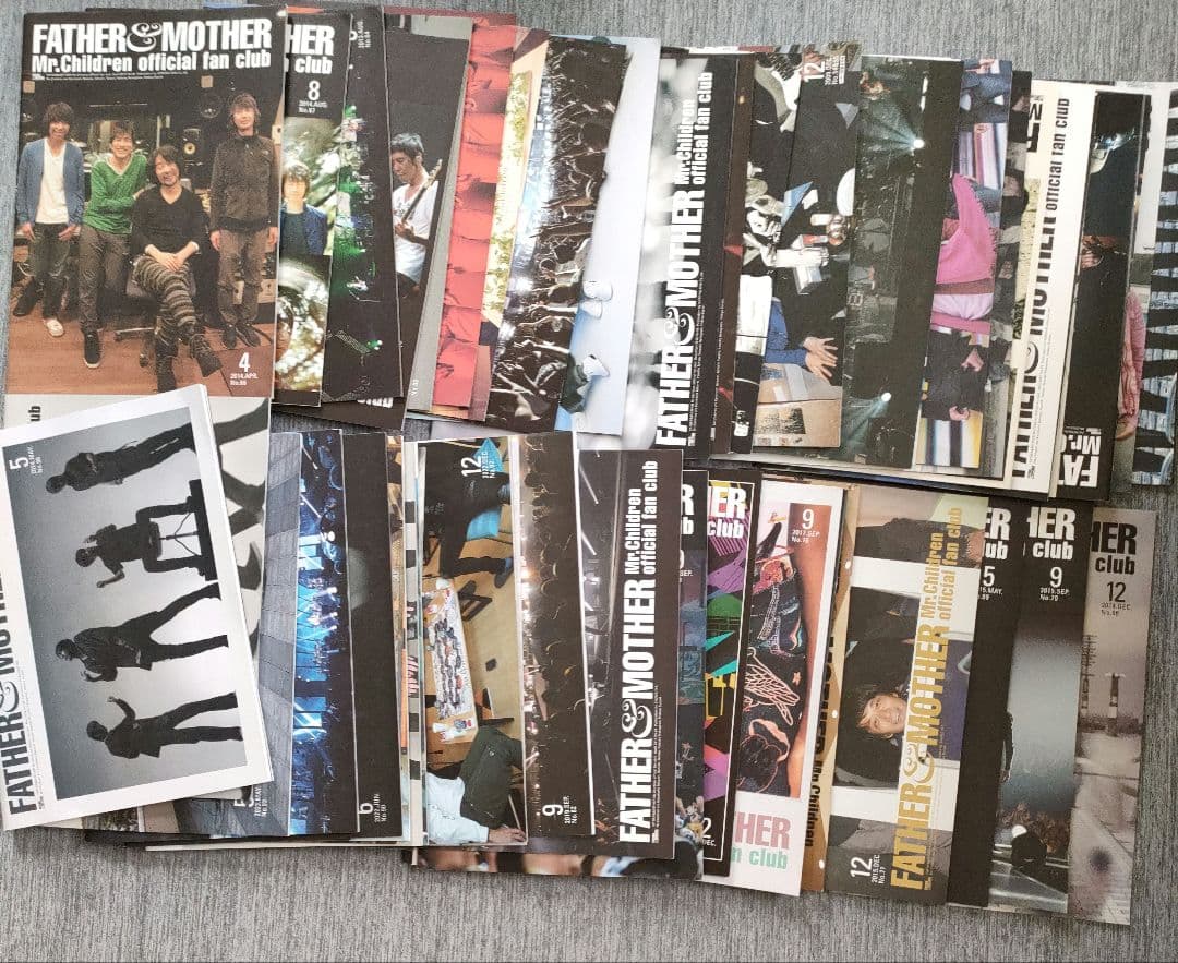非売品おまけ付き】52冊 最新号込み ミスチル ファンクラブ会報 - メルカリ