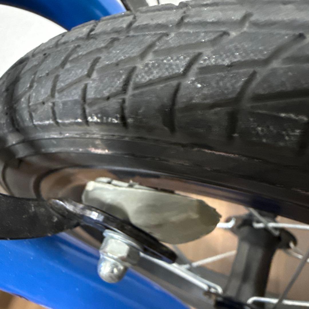 美品 ストライダー 14X スティールブルー 青 キッズ 自転車 キッズバイク