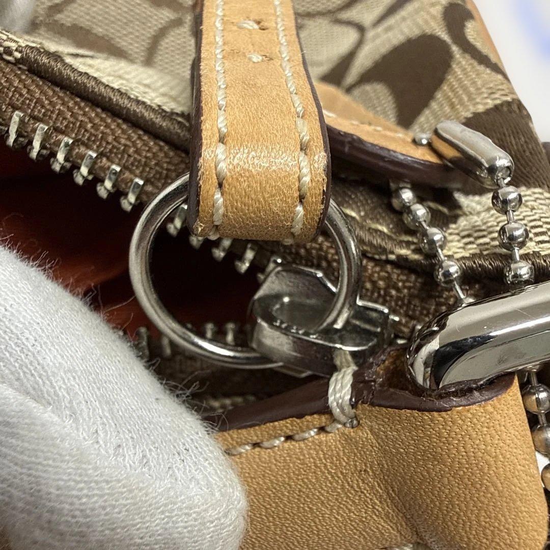 COACH ショルダーバッグ ロゴ柄