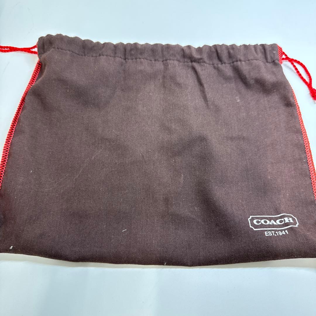 COACH ショルダーバッグ ロゴ柄