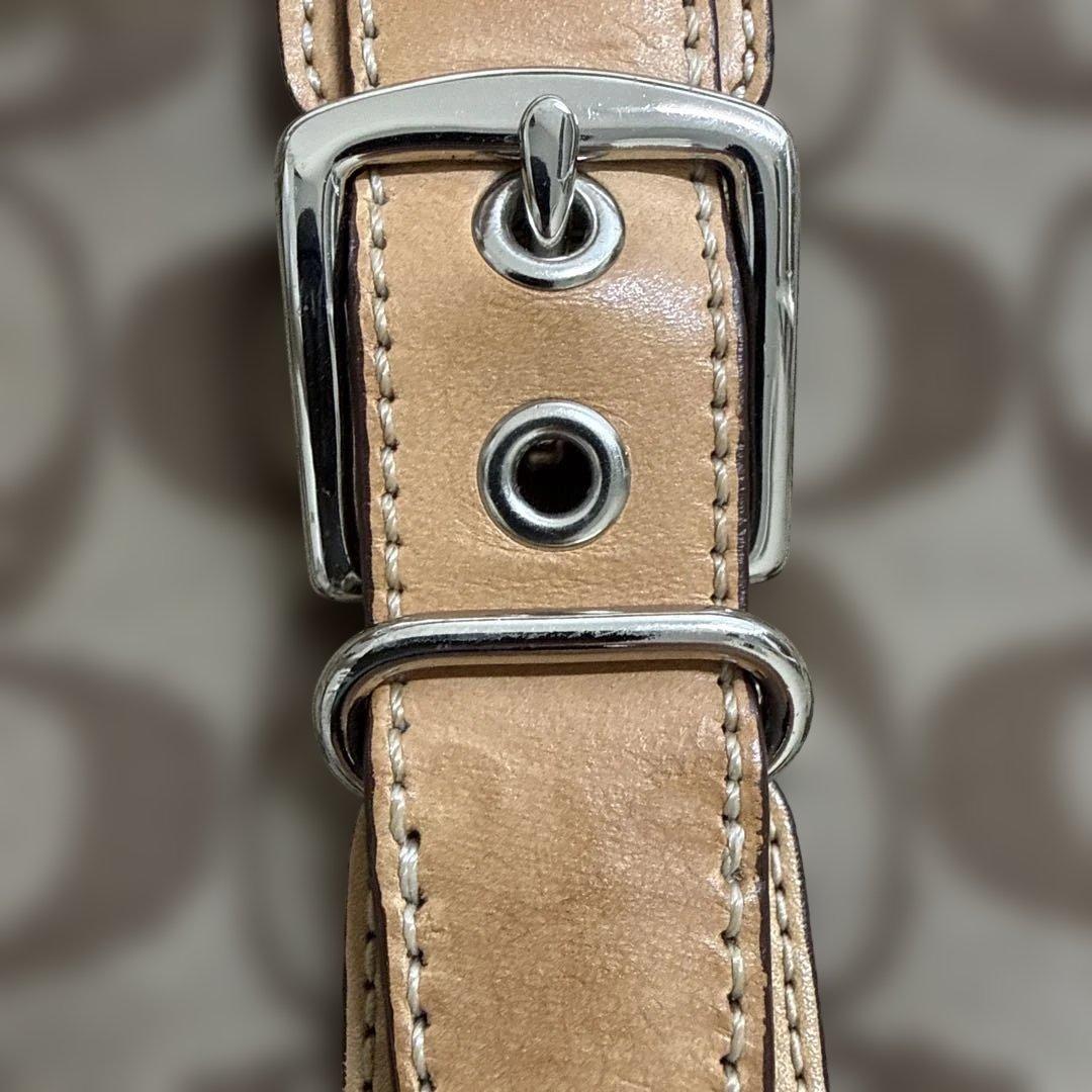 COACH ショルダーバッグ ロゴ柄