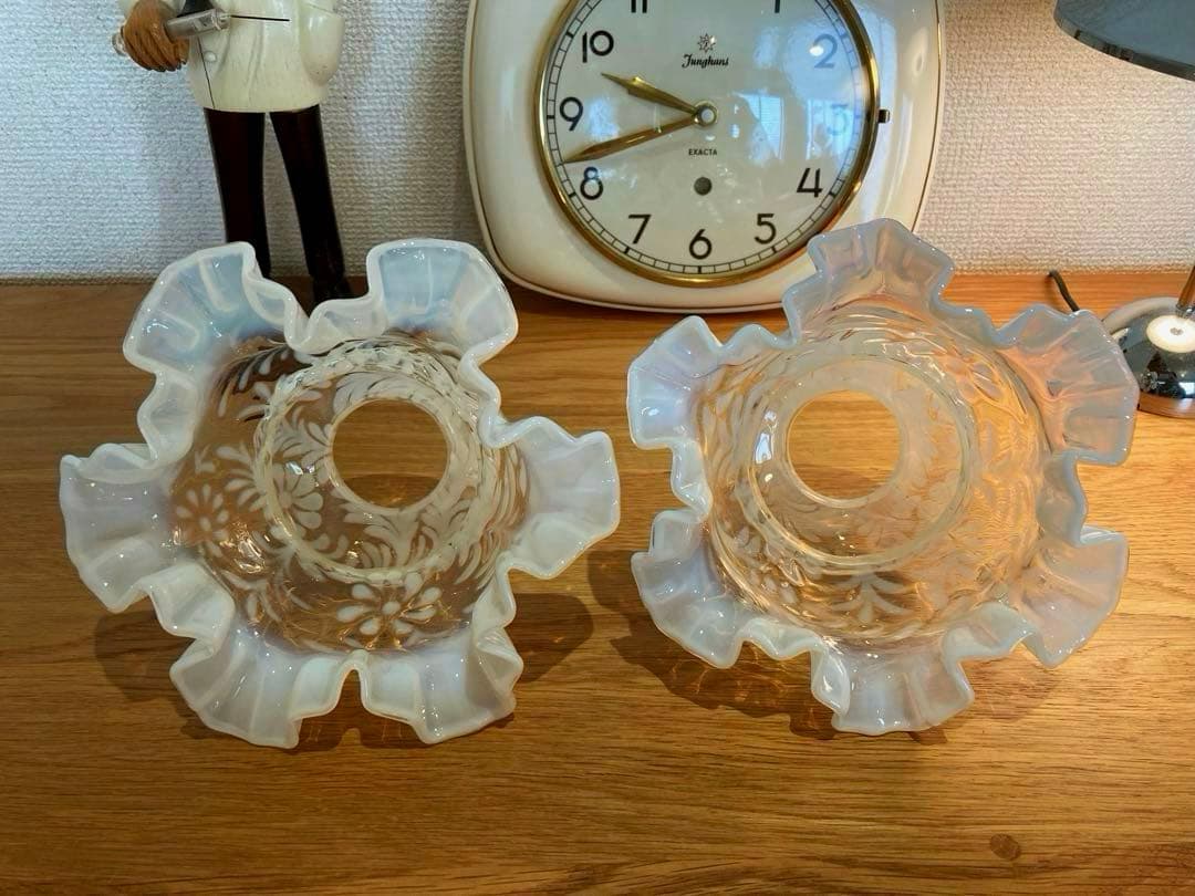 フェントン ランプシェード2ペア（ご予約） アンティーク