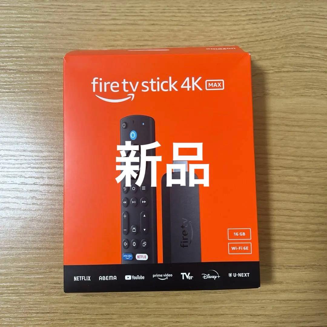 Fire tv stick 4K max 新品 Amazon Fire TV Stick 4K Max streaming device