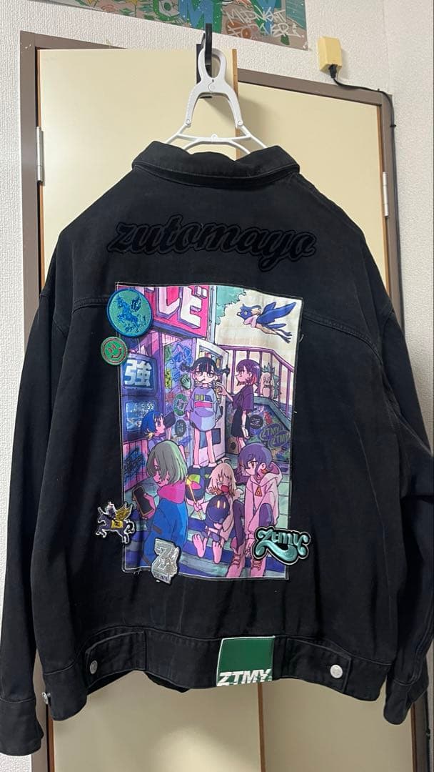 ずっと真夜中でいいのに オーバーサイズ デニムジャケット L