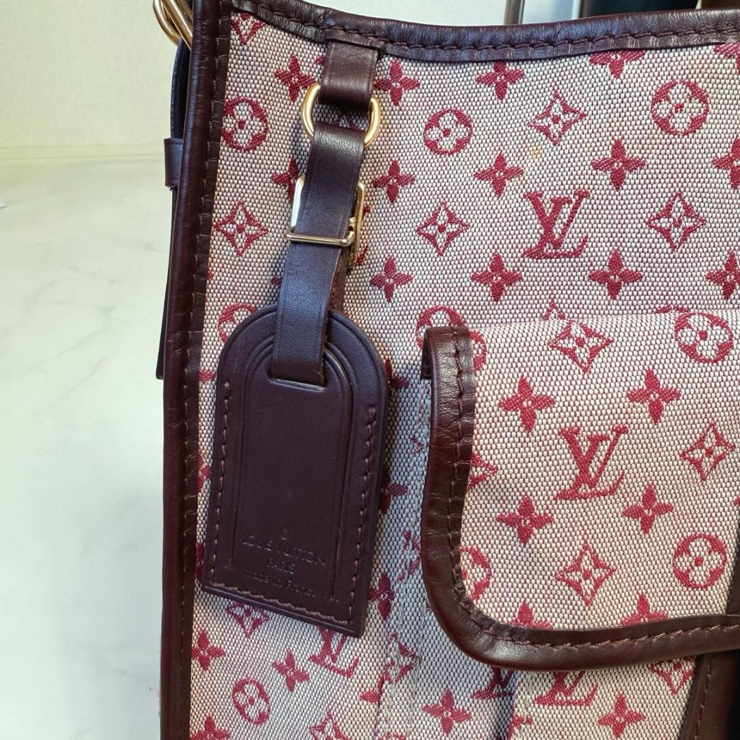 美品 ルイヴィトン モノグラムミニ ブザス マリーケイト チェリー ショルダー