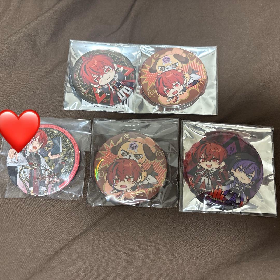 しまさか あほの坂田。缶バッジ - メルカリ