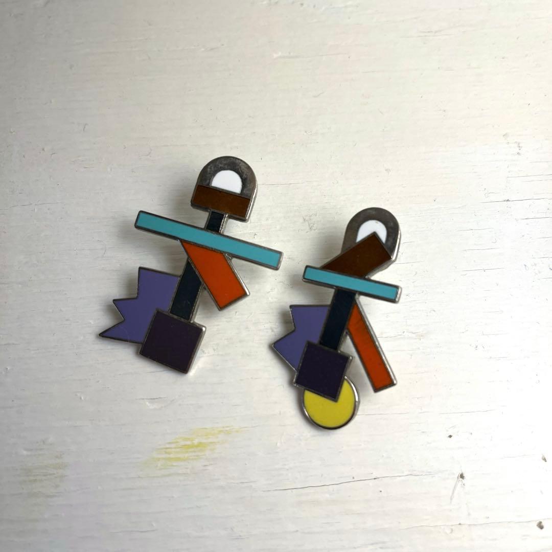 ACME STUDIO 80s エットーレソットサス MEMPHIS ピアス