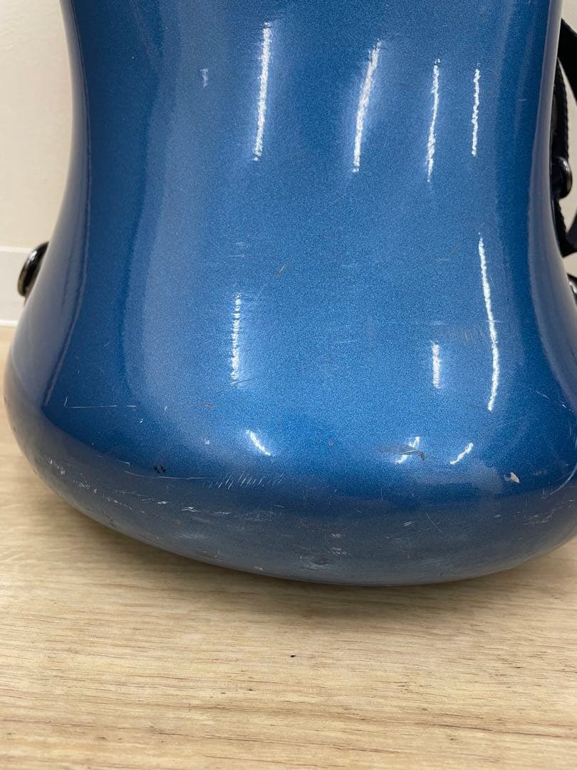 【12/16まで大幅値下げ中】CCシャイニーケース　トロンボーン　青ブルー