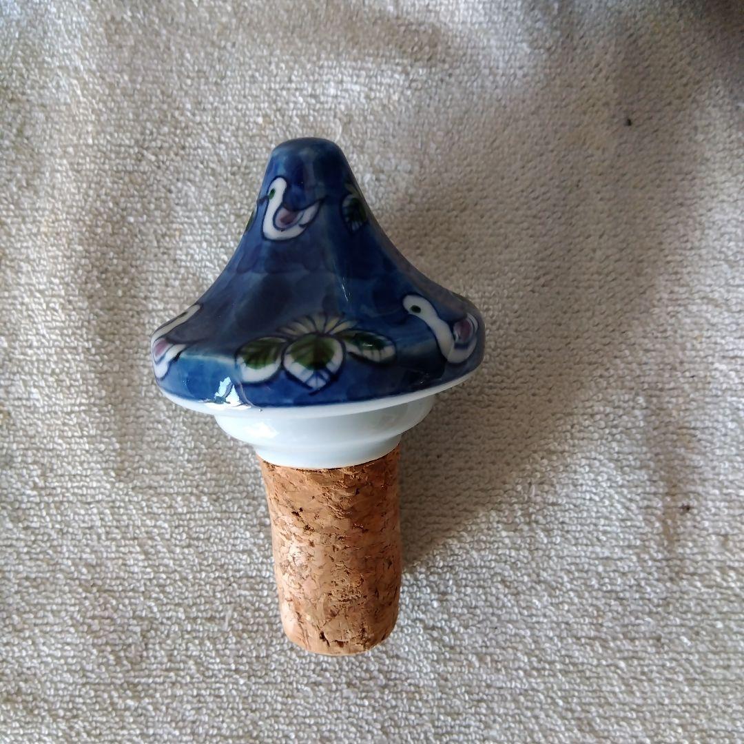 【特別割引】源右衛門窯染錦水鳥図酒瓶