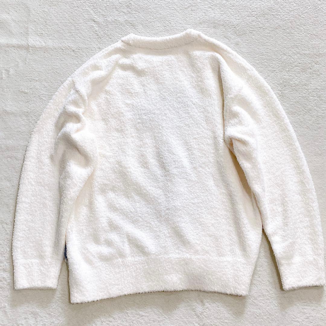 ジェラートピケ　スヌーピー　ベビモコジャガードプルオーバー&ロングパンツセット